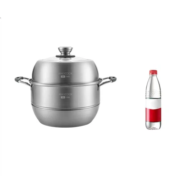 Пароварка Maxcook MCZ699, нержавеющая сталь 304, 30 см, двухслойная