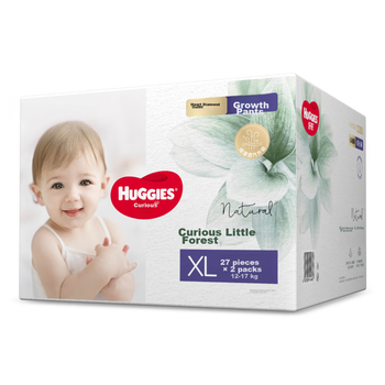 Підгузки-трусики Huggies Little Forest XL (12-17 кг), 58 шт (2 x 29)
