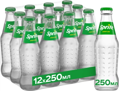 Напій безалкогольний сильногазований Sprite 0.25 л х 12 шт (5449000126917)