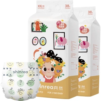 Підгузки Shinrea Air Painter XXL, 76 шт (2 x 38)