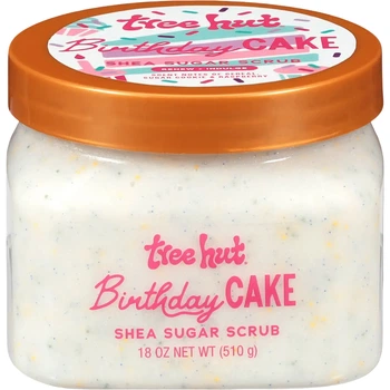 TREE HUT Shea Sugar Scrub Скраб для тіла Birthday Cake, 510 г