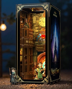 Бук Нук Магічне місто Book Nook Magical Town House DIY Інтер'єрний конструктор M-8002