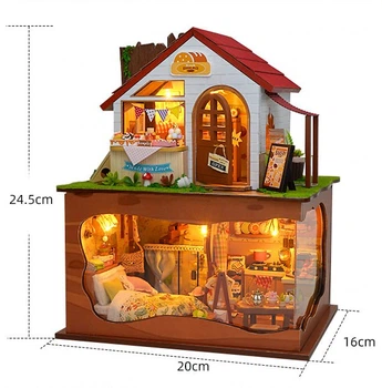 Румбокс Лісова пекарня Інтер'єрний конструктор Roombox DIY House TD-52