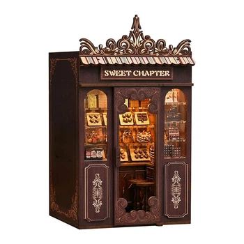 Бук Нук Солодкий Розділ Book Nook Sweet Chapter AM001-004 DIY Mini