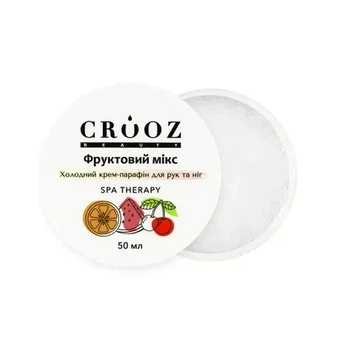 Crooz Холодный крем-парафин для рук и ног Фруктовые мкс 50 мл
