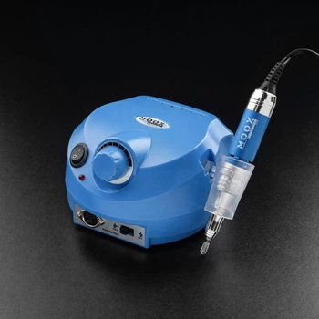 Фрезер Мокс X500 на 65W - 45000 об/мин (синий/sky blue) для маникюра и педикюра