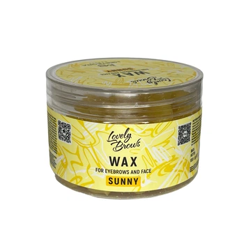 Воск в гранулах Lovely Brows для бровей и лица, Sunny, 100 г