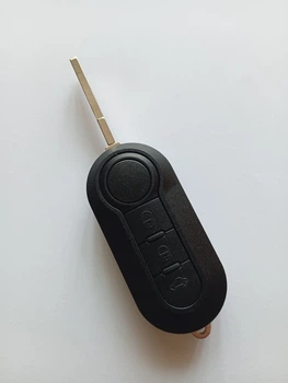 Корпус выкидного ключа для Peugeot 3 кнопки з лезвием SIP22 (01-57)
