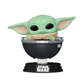Фигурка Funko Pop! Мандалорец Малыш Грогу в коляске 11 см (76551)