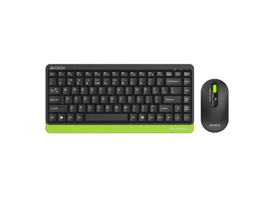 Комплект беспроводной A4Tech Fstyler FG1120 Wireless ENG Fluorescent Green