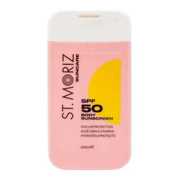 Сонцезахисний лосьйон для тіла St Moriz Suncare SPF 50 Body Sunscreen, 200 мл