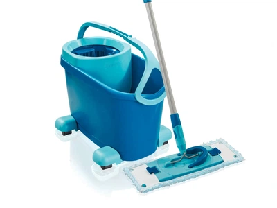 Набір для миття підлоги Leifheit CLEAN TWIST M Ergo Mobile Set 52121 з відром 6 л і візком