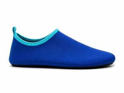 Обувь для пляжа и кораллов аквашузы Diving shoes синие плоская подошва 44-45 ( 27 см ) 257