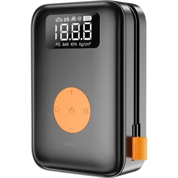 Автомобильный компрессор WiWU Wi-Ai003 Black (6977703650792) [170408]