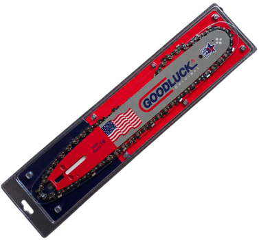 Комплект Шина 40 см GOODLUCK PRO (16") 56 зв 1.3 толщ 3/8 шаг + Цепь 56 зв 4 заклёпки
