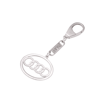 Брелок из белого золота Audi (Ауди) (з9004.1)