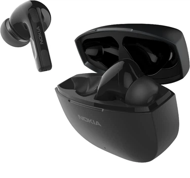 Навушники гарнітура бездротові Nokia Go Earbuds+ TWS-201 ENC Black 8Р00000142