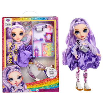 Лялька Rainbow High з аксесуарами для гри 1 шт фіолетова