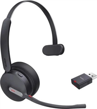 Słuchawki Yealink WH64 Hybrid Mono UC DECT Black (1208688)