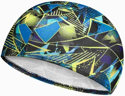 Шапочка для плавания AQUA SPEED Polyester Kid, детская, полиэстеровая, голубая, универсальный размер OSFM (244-10-S)