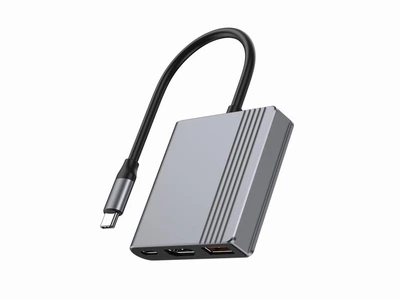 Док-станція Cablexpert USB-C 3-в-1 (A-CM-COMBO3-05) ( 26595 )