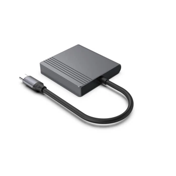 Док-станція Cablexpert USB-C 3-в-1 (A-CM-HDMIFDPF-01) ( 23236 )
