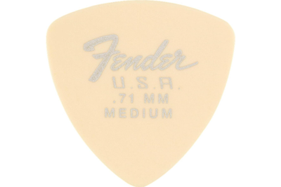 Медіатори FENDER 346 SHAPE DURA-TONE 0.71 DELRIN PICKS OLYMPIC WHITE (12 шт.)