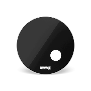 Пластик для бас-барабана Evans 24" EQ3 RESO BLACK