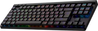 Клавіатура бездротова Logitech G515 TKL Lightspeed GL Tactile RGB Wireless/Bluetooth/USB Black (920-014075)