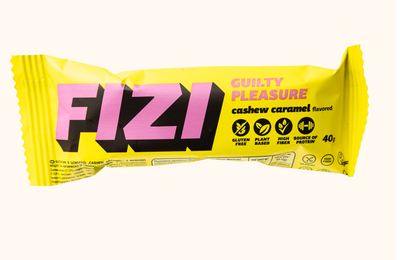 Батончики FIZI GUILTY PLEASURE Cashew Caramel 1шт