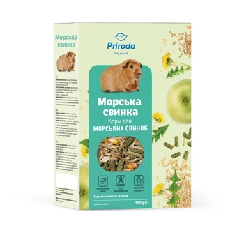Корм Природа Морська свинка для морських свинок, 500 г