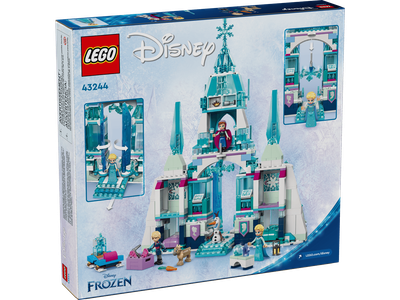 Конструктор LEGO Disney Крижаний замок Ельзи 630 деталей (43244)