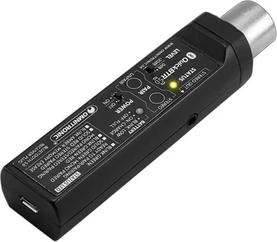 Аудіоінтерфейс Omnitronic QuickBTR-5.0 XLR Aptx Bluetooth 5.0 (OM-1160)