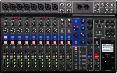 Цифровой микшерный пульт Zoom LiveTrak L-12 (284361)