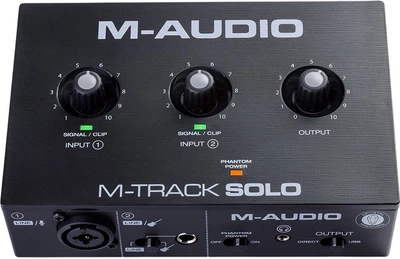 Аудіоінтерфейс M-Audio M-Track Solo (38738)
