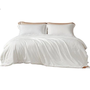 Ковдра Boyang Home Textile 100% шовкова, дитяча, бавовняна, антибактеріальна, шовкова, весняно-осіння, серцевина, приблизно 2,8 дюйма, 150*210 см
