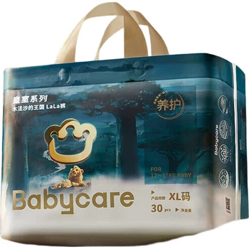 Подгузники-трусики Babycare Royal Wood XL, 60 шт (12-17кг), дышащие