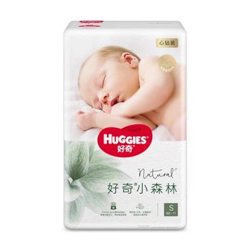 Підгузки Huggies Little Forest S (4-8 кг), 62 шт