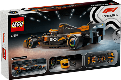 Конструктор LEGO Speed Champions McLaren F1 269 деталей Multicolor (77251)