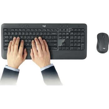 Комплект клавиатура и мышь Logitech MK540 беспроводной офисный черный