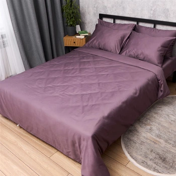 Комплект постельного белья Moon&Star Евро 200x220 наволочки 2x50x70 Velvet Plum Сатин Premium (MS-820016811)