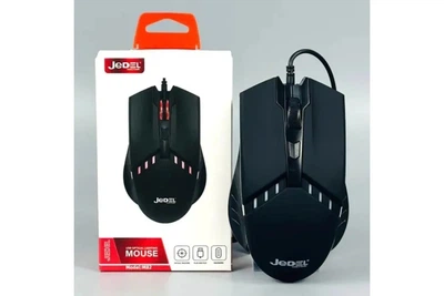 Комп'ютерна миша Jedel M82 LED, дротова, black