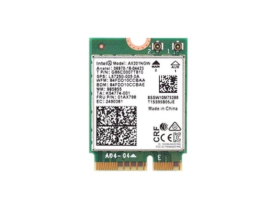 Внутрішній WIfi Модуль Intel AX201NGW WiFi 802.11a AC Bluetooth 4.2 M.2
