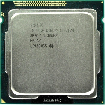 Процесор Intel Core i3-2120 2/4x3,3GHz s.1155 3Mb 5 GT/s DMI /Intel HD Graphics 2000 б/в