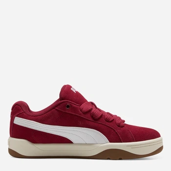 Женские кеды замшевые низкие Puma Park Lifestyle Easy Sd 40070729 40 (6.5UK) 25.5 см Garnet Glow-Puma White (4070032720357)