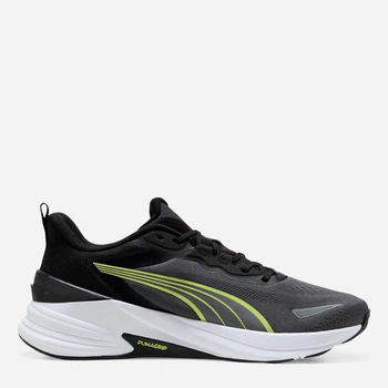 Чоловічі кросівки для залу Puma Action Pro Tr 31348602 47 (12UK) 31 см Puma Black-Cool Dark Gray-Sunny Lime (4070033038567)