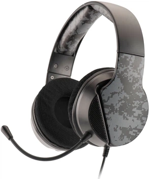 Słuchawki Freaks And Geeks Universal Wired Gaming Headset SPX-300 do PlayStation 5 Gray Camo (3701625903611)