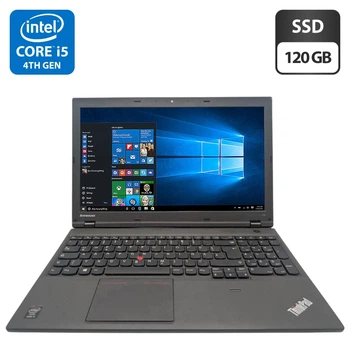 Ноутбук Lenovo ThinkPad L540 / 15.6" (1920x1080) TN / Intel Core i5-4200M (2 (4) ядра по 2.5 - 3.1 GHz) / 8 GB DDR3 / 120 GB SSD / Intel HD Graphics 4600 / WebCam б/у