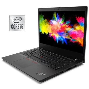 Ноутбук Б-класс Lenovo ThinkPad L14 Gen 1 / 14" (1920x1080) IPS / Intel Core i5-10210U (4 (8) ядра по 1.6 - 4.2 GHz) / 8 GB DDR4 / 256 GB SSD / Intel UHD Graphics / WebCam б/у