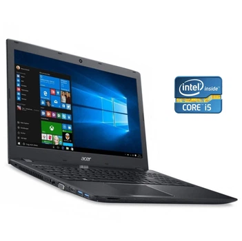 Ноутбук Б-класс Acer Aspire E5-575 / 15.6" (1920x1080) TN / Intel Core i5-7200U (2 (4) ядра по 2.5 - 3.1 GHz) / 8 GB DDR4 / 128 GB SSD / Intel HD Graphics 620 / WebCam б/у